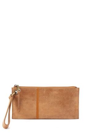 Hobo Vida Leather Wristlet in Whiskey at Nordstrom