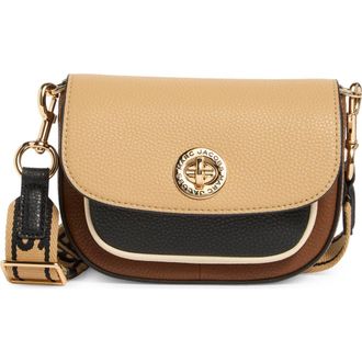 Marc Jacobs Small CB Signet Turnlock Saddle Bag in Cognac Multi at Nordstrom Rack