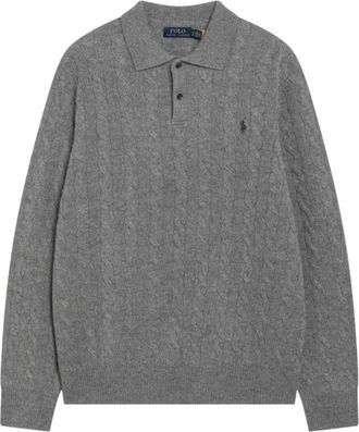 Polo Ralph Lauren Pullover met lange mouwen - Heren - Tops - Grijs - Maat: M