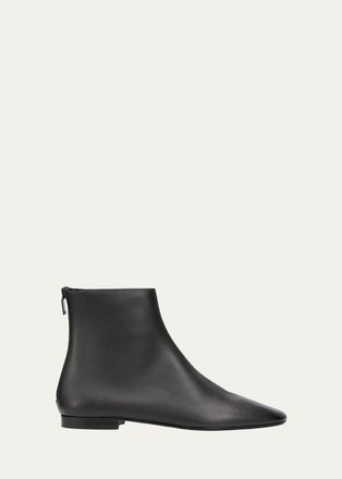 Toteme Contour Nappa Leather Ankle Boots