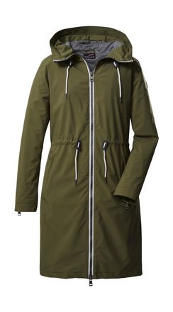 G.I.G.A. DX by killtec Funktionsmantel GS 34 WMN CT, Damen, Gr. 48, gr&uuml;n (olivgr&uuml;n), Oberstoff: 100% Polyester, Futter: 100% Polyester, G.I.G.A. DX BY KILLTEC, M&auml;ntel Funkti