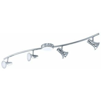 Eglo Eglo - Plafoniera led da 12 watt mobile soggiorno lobby faretto argento 93549