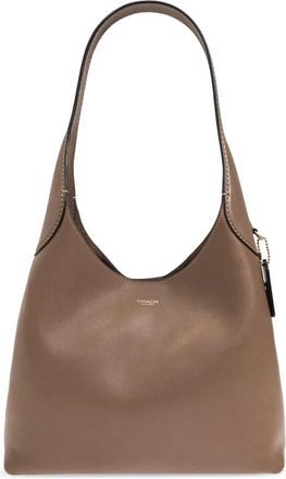 Coach Brooklyn 28 Tas - Dames - Schoudertassen - Beige - ONE Size - Leer - Tassen