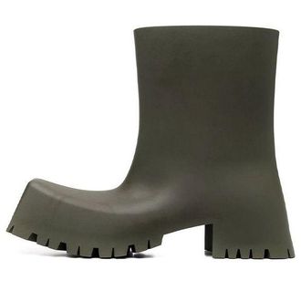 Balenciaga Trooper Boots Olive Green 680660W0FO83300