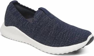 Aetrex Womens Angie Slip On Shoes In Navy