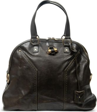 Saint Laurent Borsa tote Muse - Verde