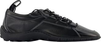 Sams&oslash;e & Sams&oslash;e Saastra Hybrid Flats - Dames - Sneakers - Zwart - 36 EU - Leer - Schoenen
