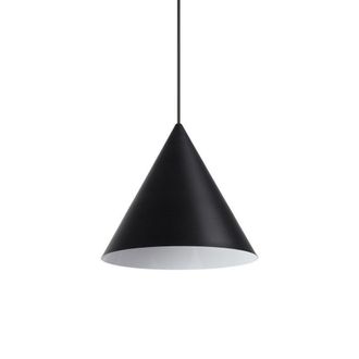 Netlighting ALine Indoor Dome Ceiling Pendant Lamp 1 Light Black E27