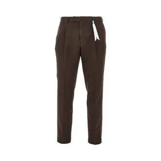 Santaniello Cotton and linen Arechi trousers Man 46