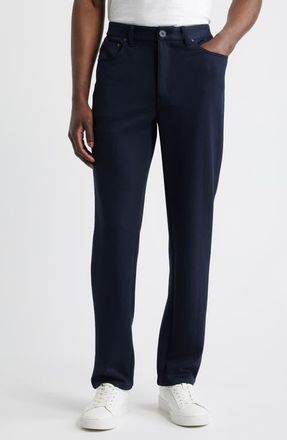Bugatchi Soft Touch Five Pocket Pants in Navy at Nordstrom, Size 36