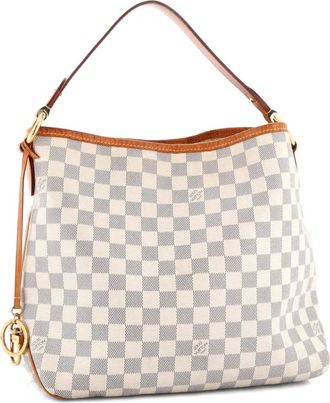 Louis Vuitton Delightful NM Damier MM handtas - Wit