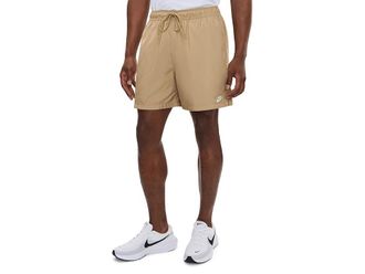 Nike Club Flow Shorts Mens Workout Parachute Beige/White : 2XL 6, Polyester