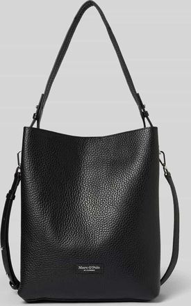 Marc O'Polo Umh&auml;ngetasche aus echtem Rindsleder in Black, Gr&ouml;&szlig;e 1