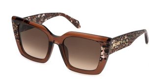 Just Cavalli SJC099V 09X8 Womens Sunglasses Brown Size 53