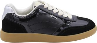 Liu Jo Dubai Sneaker voor een stijlvolle look - Dames - Sneakers - Zwart - 37 EU - Schoenen