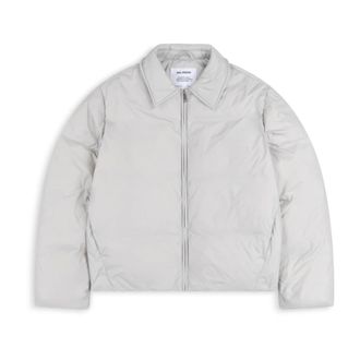 Axel Arigato Boston Puffer Jacket - Heren - Gewatteerde jassen - Grijs - M - Nylon - Jassen