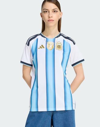 adidas Argentina 26 Home - Maglia bianca/blu ghiaccio/azzurro-Bianco