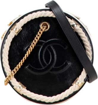 Chanel Pre-owned Cross Body Bags, female, Multicolor, Size: ONE SIZE Pre-owned Vintage Cross Body Bag