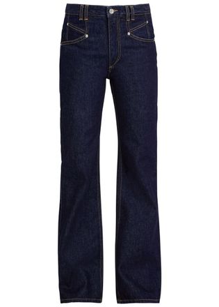 Isabel Marant Belvia Straight-leg Jeans - Denim - 42 (UK14 / L)