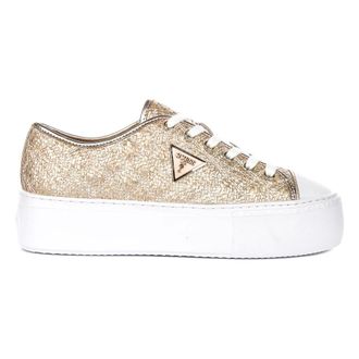 Guess Joezi Raffia Sneaker - female - Guess - Sneakers - Yellow - 7 UK - Shoes