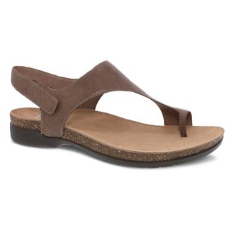 Dansko Womens Reece Sandal In Stone