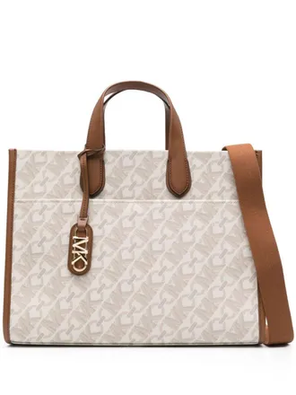 Michael Michael Kors Borsa a tracolla con stampa - Toni neutri