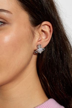 Vivienne Westwood Agnatha Earrings, Womens, Silver