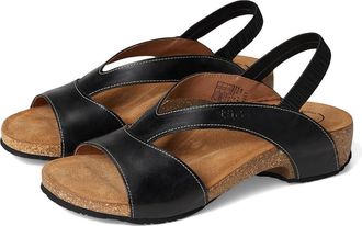 Taos Footwear Venture Womens Sandals Black : EU 42 (US Womens 11-11.5) M, Leather