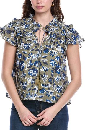 Sail to Sable Flutter Sleeve Top