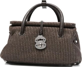 Zanellato Brown Dotta Baby Mini Satchel