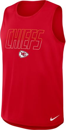 Nike Kansas City Chiefs Nike Mens Dri-FIT NFL Tank Top in Red | 045R65N7G-YPB