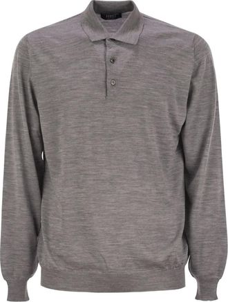 Fedeli Polo con tre bottoni - Grigio