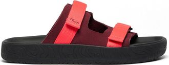 Veja Arpoador Slide Sandal in Amarante Rose-Fluo Black at Nordstrom, Size 41