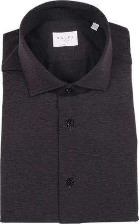 Xacus Camicia con colletto button-down - Grigio