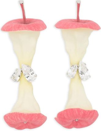 Yvmin Apple Core Earrings