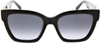 Oscar De La Renta 53mm Butterfly Sunglasses in Black at Nordstrom Rack