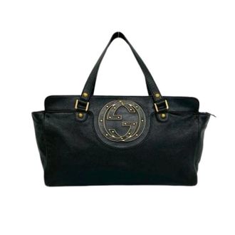Gucci Pre-owned Handbags, female, Black, Size: ONE SIZE Pre-owned Vintage Boston Bag