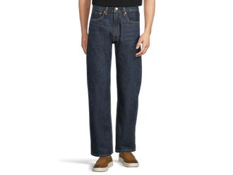 Levi's 555 Relaxed Straight Mens Jeans Wish You Would : 40 32, Cotton/Denim