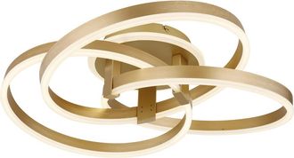 Globo Lighting Globo - Plafoniera - Herwig - Oro - Metallo - Led - 67163-56g