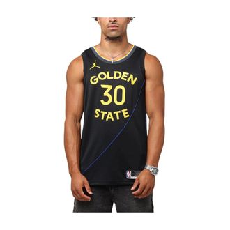 Nike Jordan Canotta Swingman Statement Edition 2024/25 Stephen Curry Golden State Warriors - - Sport - Uomo - Nero - M
