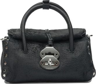 Zanellato Tassen, Dames, Zwart, ONE Size, Katoen, Dotta Babytas