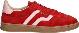 GANT Cuzima Sneakers - Dames - Sneakers - Rood - 41 EU - Leer - Schoenen
