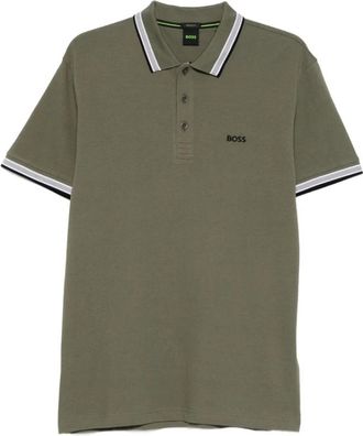 HUGO BOSS Polo Shirt - Heren - Polos - Groen - M - Tops