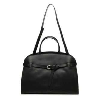 Coccinelle Tassen, Dames, Zwart, ONE Size, Leer, Sabine Schoudertas
