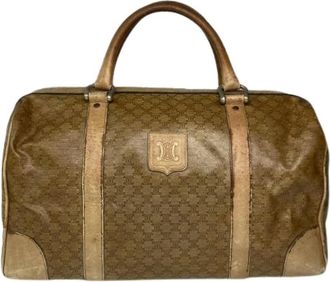 Celine Pre-owned Vintage Weekendtas - Dames - Vintage Weekendtas - Veelkleurig - ONE Size - Leer - Vintage
