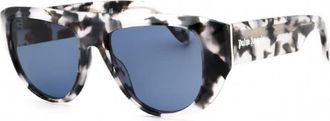 Palm Angels Unisex Black Oval Sunglasses PERI105JOSHUA 1245