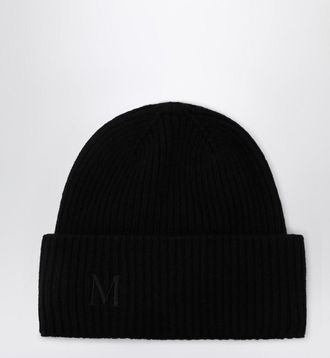 Max Mara Cashmere Beanie in Black