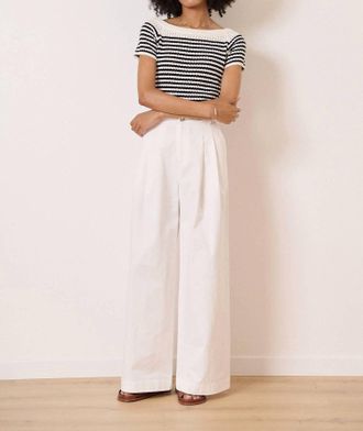 Garance Paris Her Favorite Pant In White