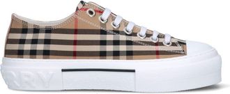 Burberry Tartan Pattern Sneakers