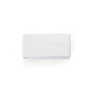 Netlighting Aday LED Outdoor Large Up Down Wall Light White IP54